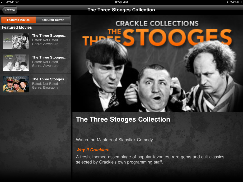 Crackle Three Stooges Crackle Three Stooges