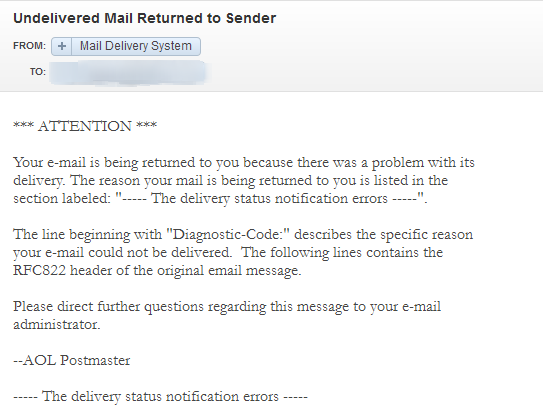 Where does undelivered mail go?