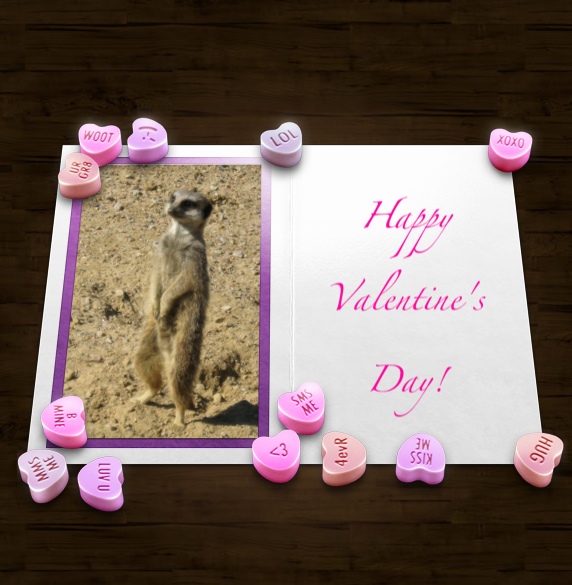 Postage App Valentine's Postage card