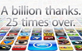 iTunes 25 billionth download iTunes 25 billion apps