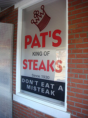 pats cheesesteaks pats steaks