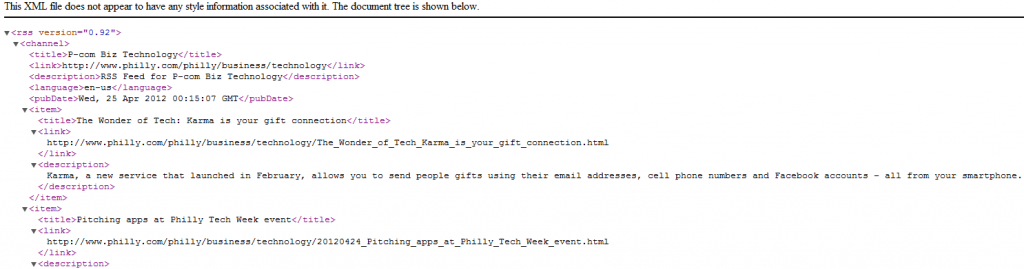Chrome rss Chrome RSS text