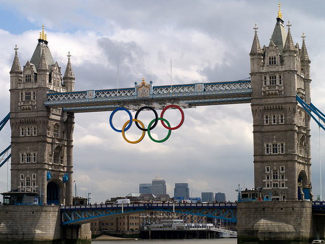 Olympics Tower Bridge London 2o12 Olympics