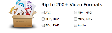 SoThink Formats SoThink DVD Format Choices