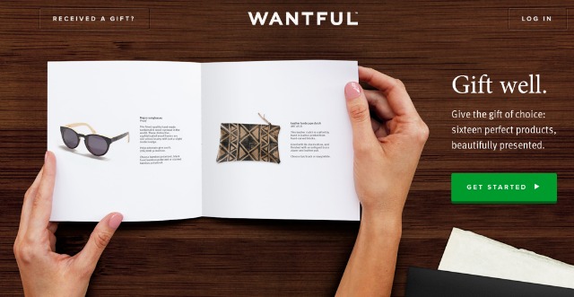 Wantful Gift Book Sample Wantful Gift Selection
